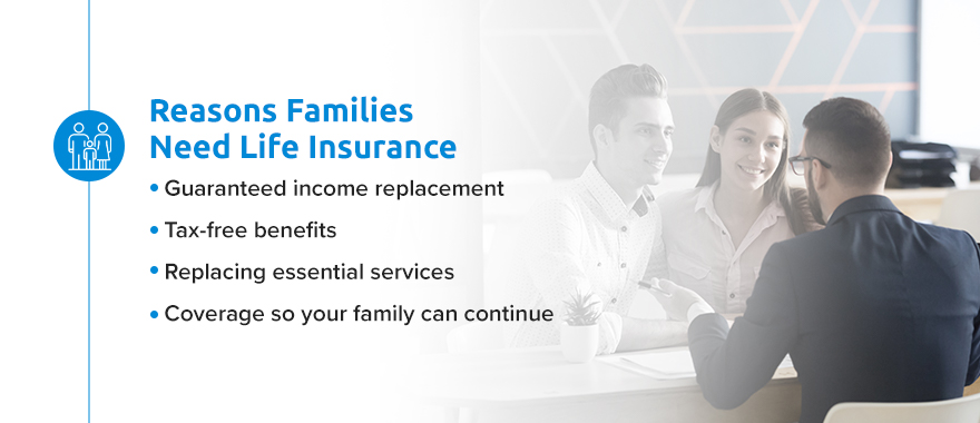 Reasons families need life insurance 