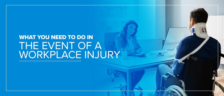 Guy in Wheelchair | What You Need to Do in the Event of a Workplace Injury